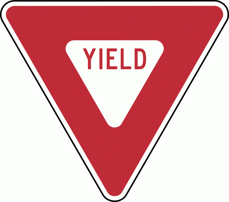 Yield Sign.